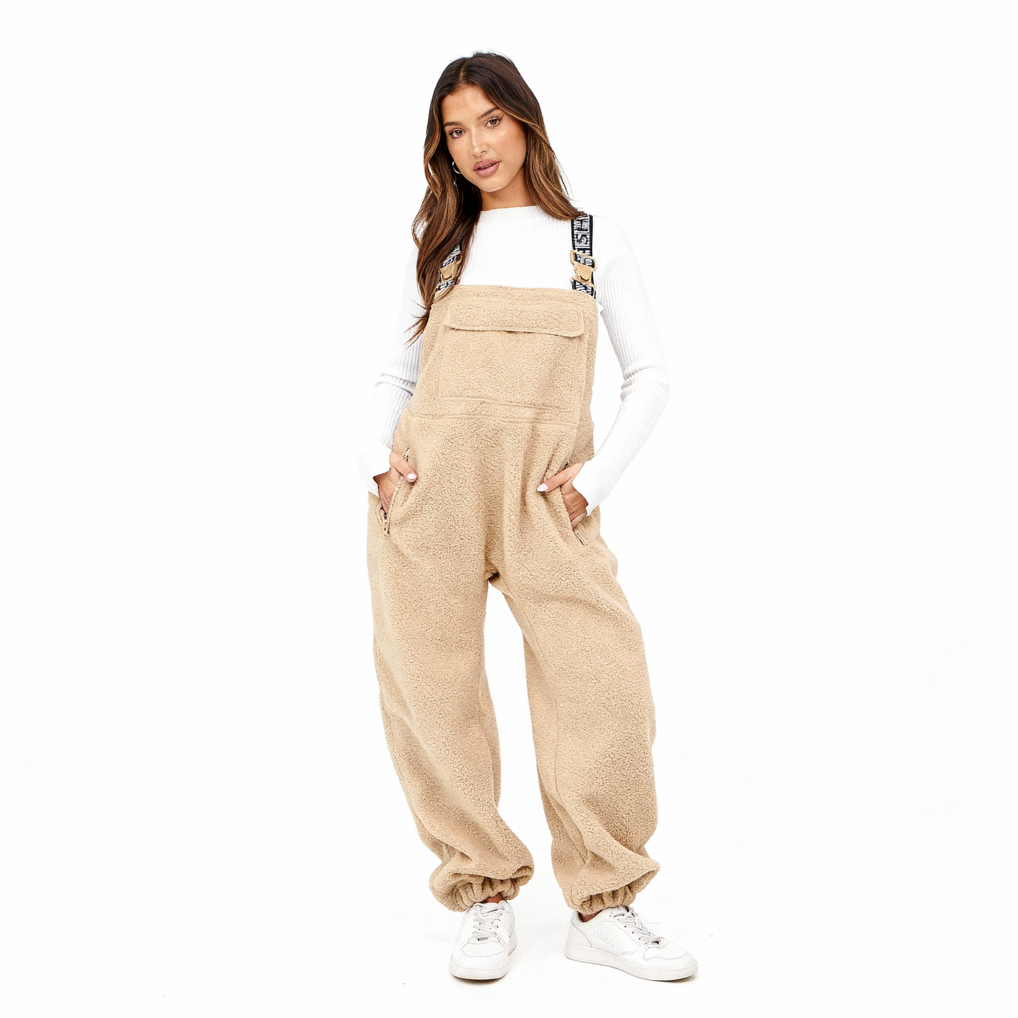 Women's Fleece Overall Pants