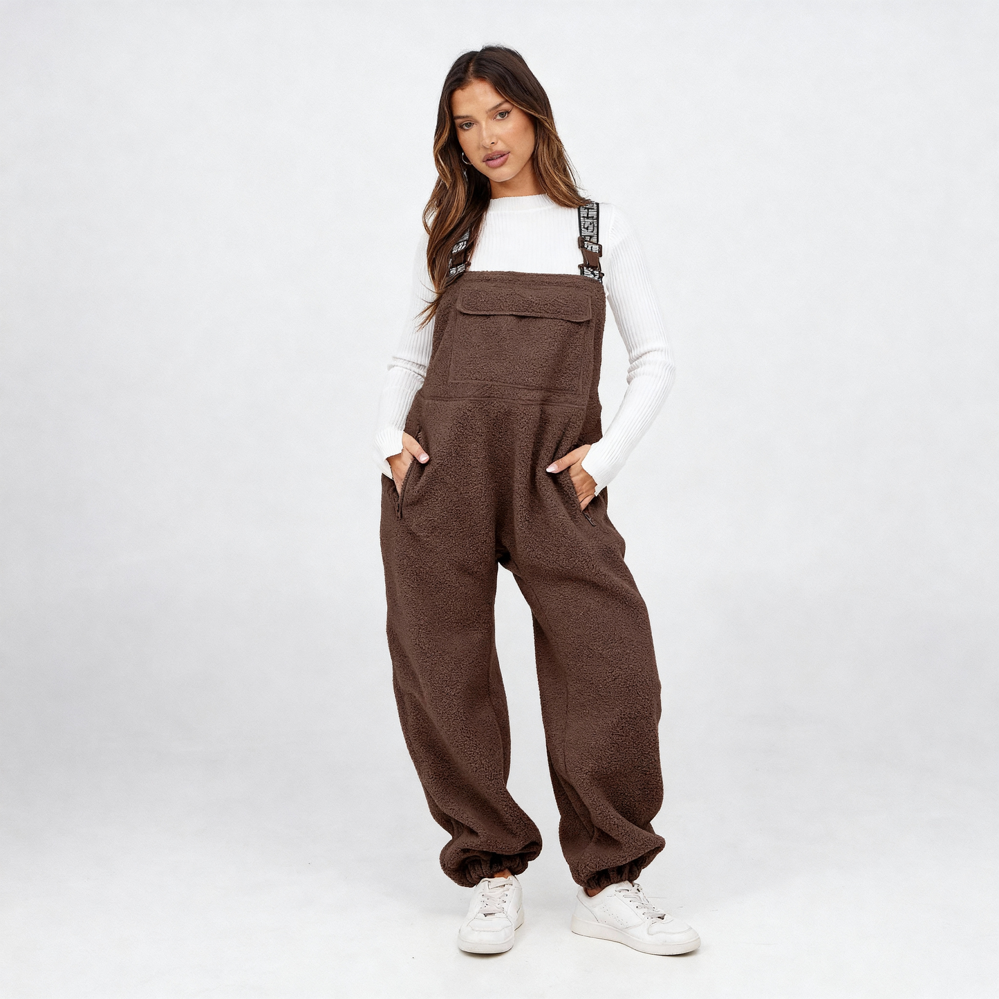 Women's Fleece Overall Pants