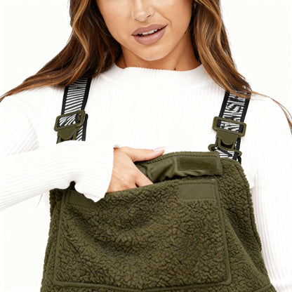 Women's Fleece Overall Pants