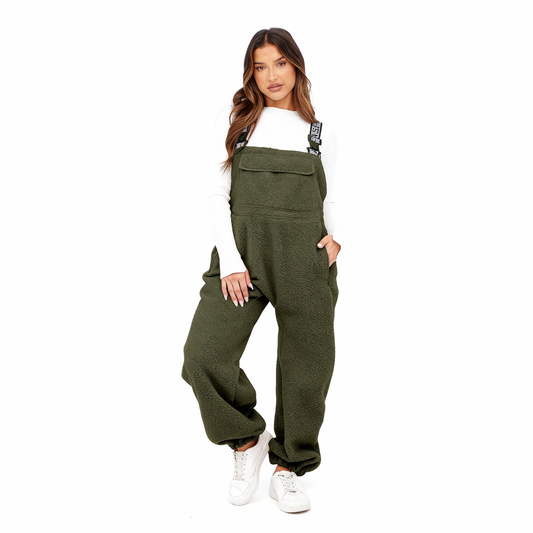 Women's Fleece Overall Pants